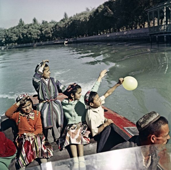 1960 Душанбе Комсомольское Озеро Фото в Шустова