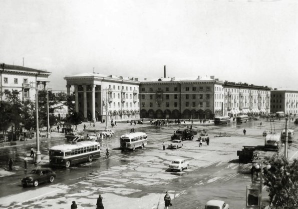 1963 Ташкент Площадь Бируни