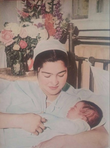 1964 Tashkent Mother and Child