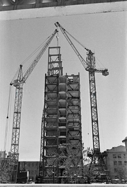1974 Предпл Ташкент Строительство Здания на Углу Ленина и Навои