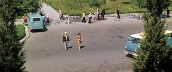 1976 Ташкент Остановка возле ТашПИ