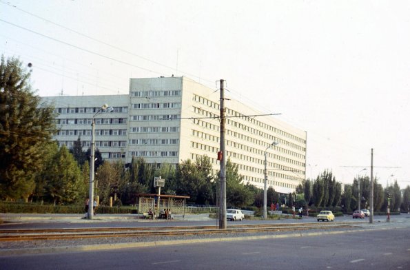 1977 Ташкент Здание Штаба ТуркВО