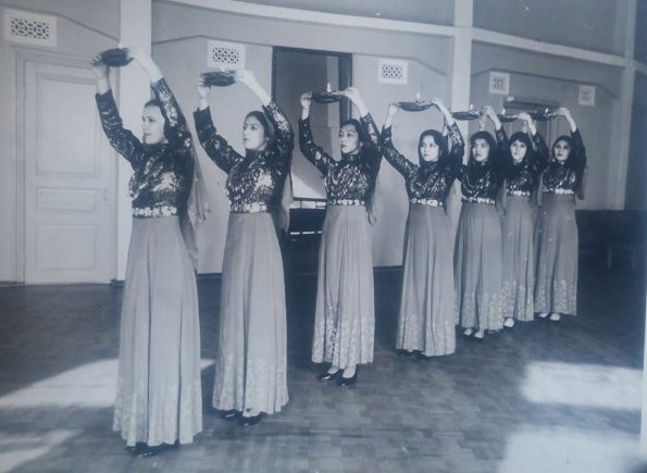 1980 Танцовщицы Ансамбля Лазги