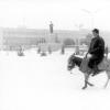 1980 Andijan Lenin Statue and Old Man on Donkey