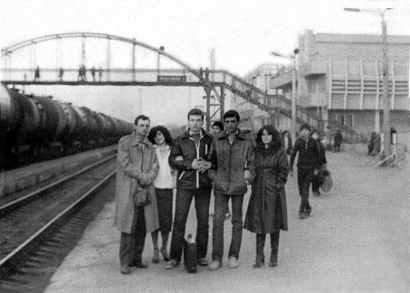 1985 Andijan Railway Station